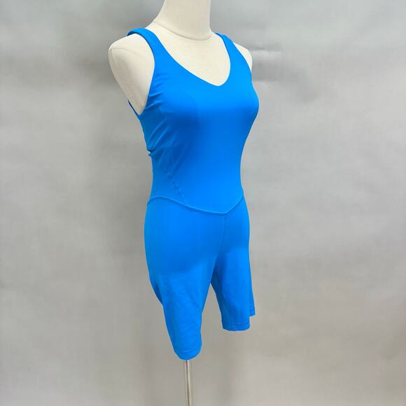 Lululemon‎ Align Onesie 8" in Poolside Size 6 One Piece  Bodysuit Bike Shorts - Picture 8 of 16